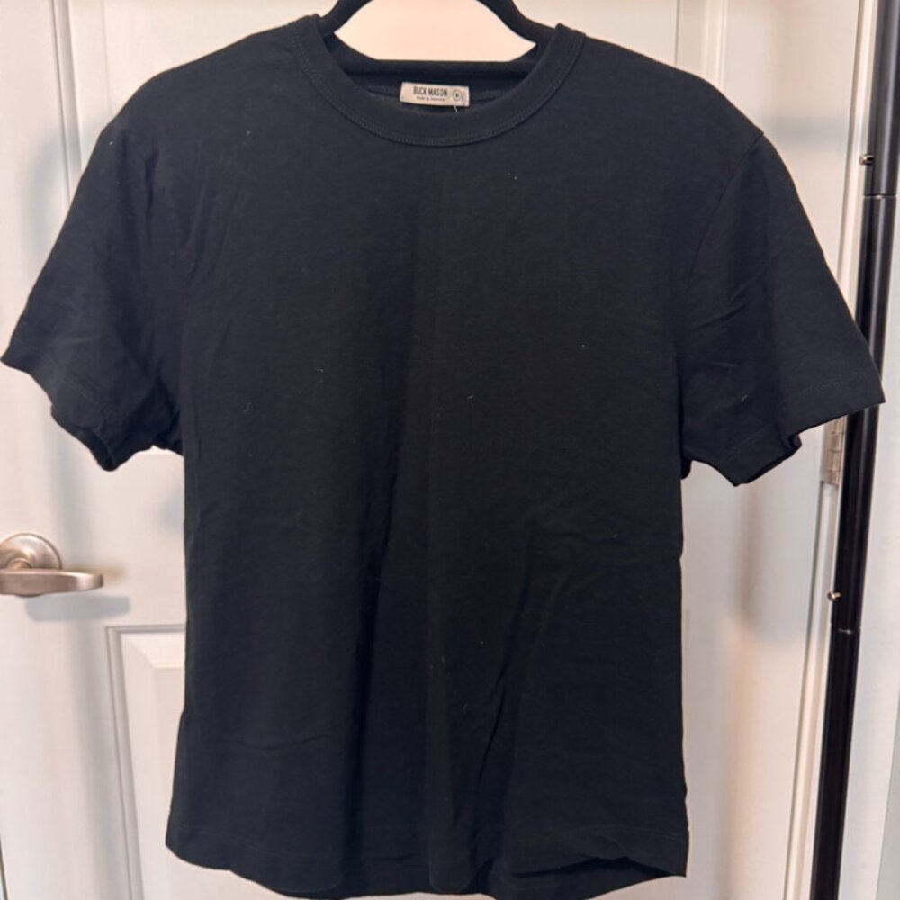 Buck Mason T Shirt - black